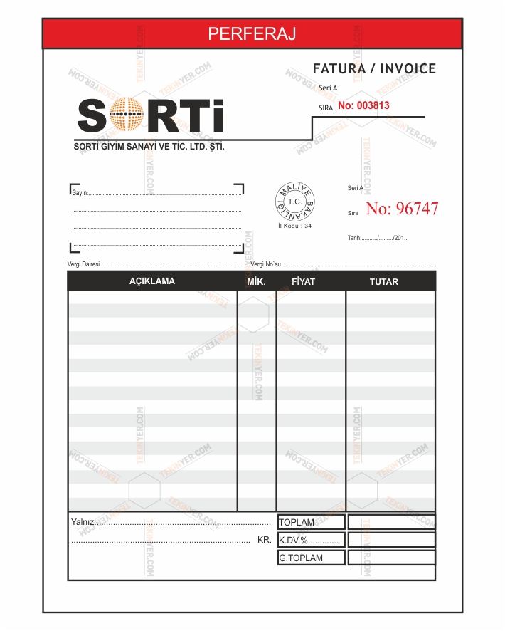 Fatura Kartvizit Tasarımı / Çeşitleri / Örnekleri / Baskısı / Fiyatları / Siparişi title=